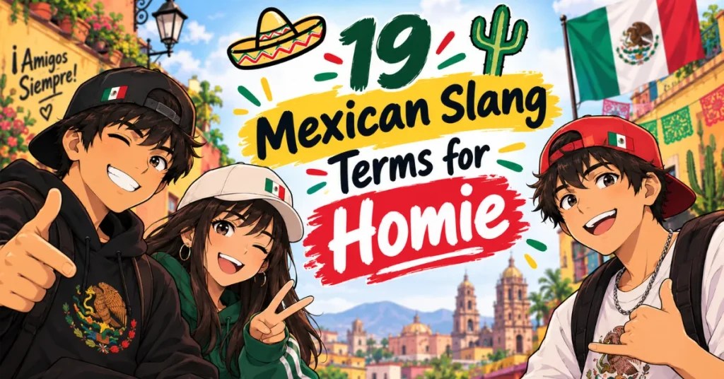 19 Mexican Slang Terms for Homie