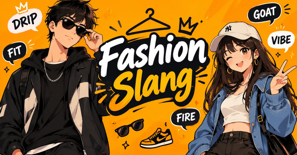 Fashion Slang