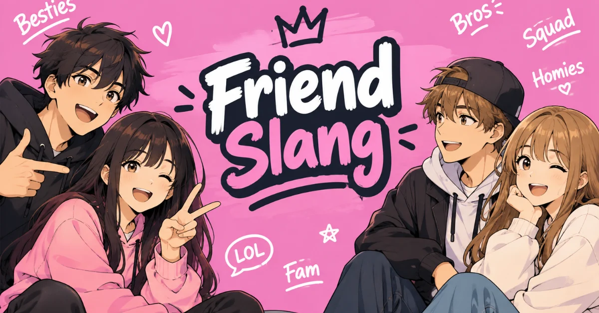 Friend Slang