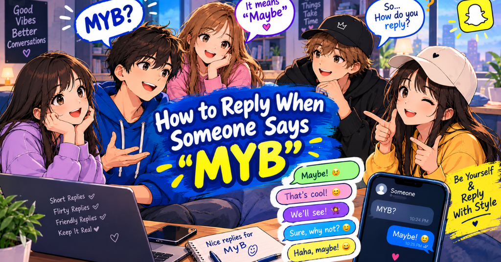 How to Reply When Someone Says MYB