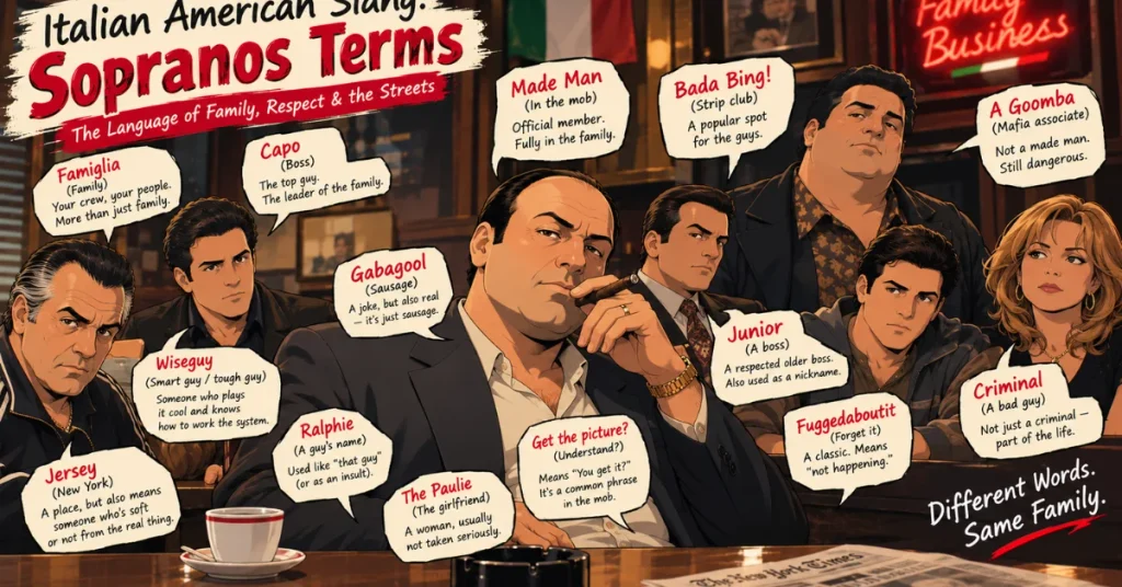 Italian American Slang: Sopranos Terms