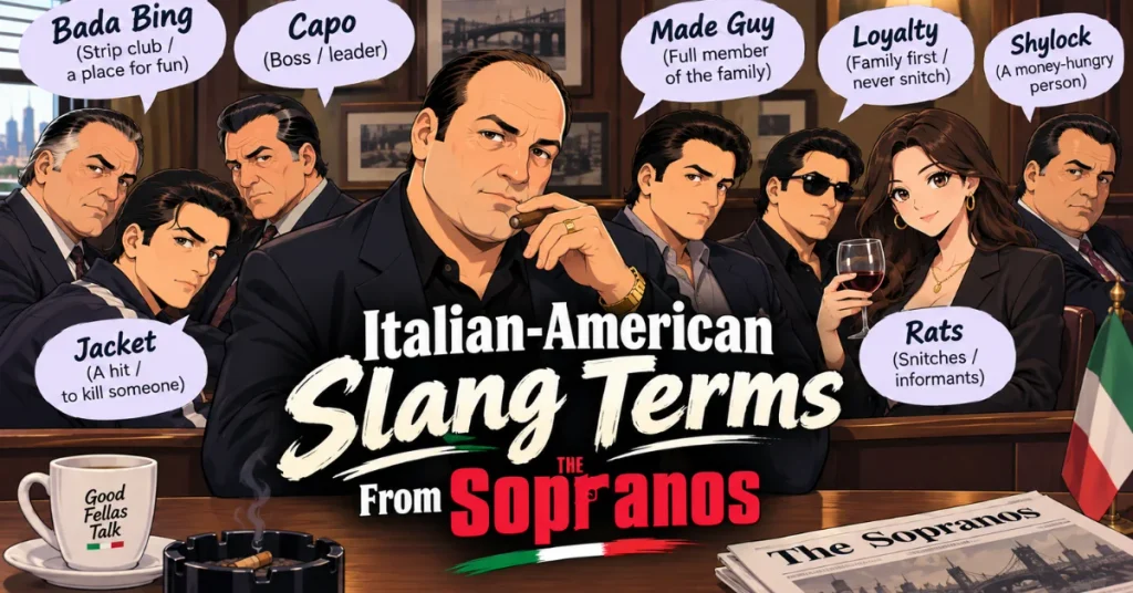Italian-American Slang Terms From The Sopranos
