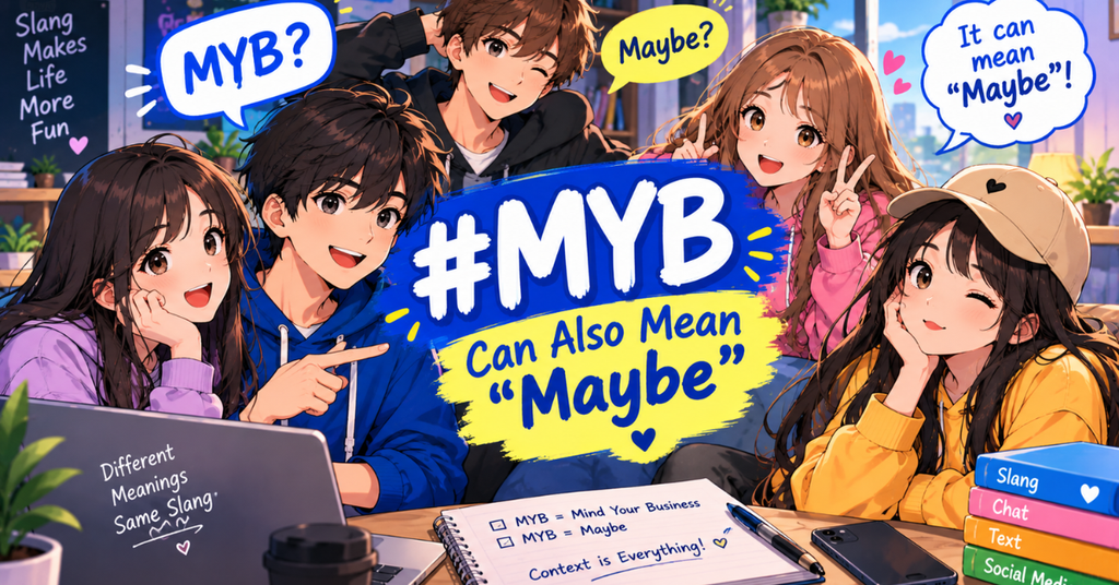 MYB Can Also Mean “Maybe”