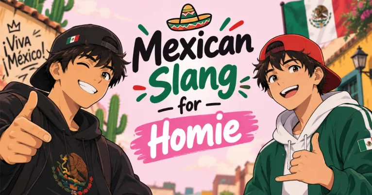 Mexican Slang for Homie