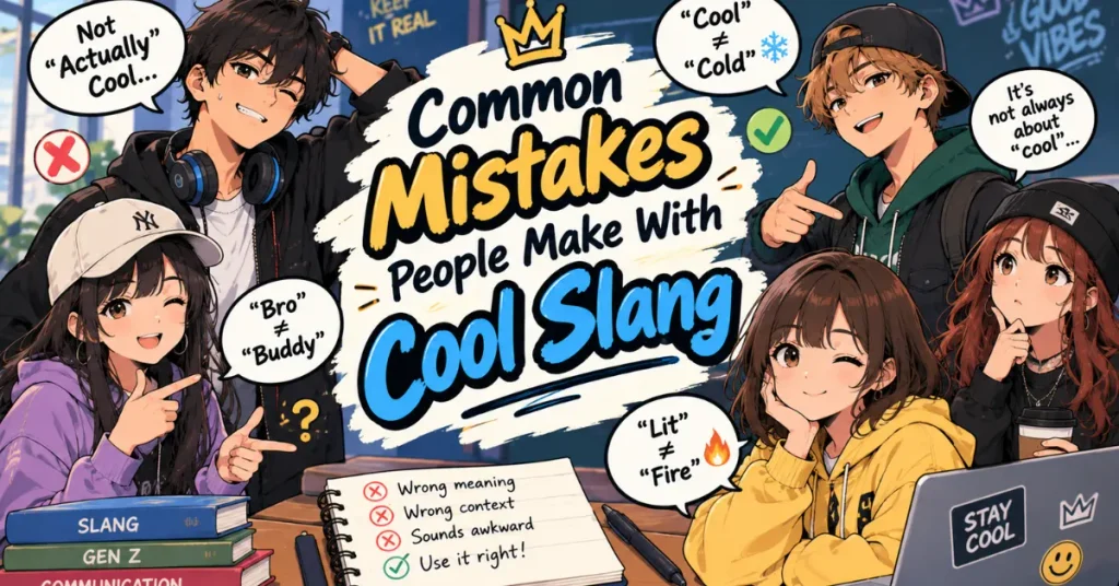 Common Mistakes People Make With Cool Slang
