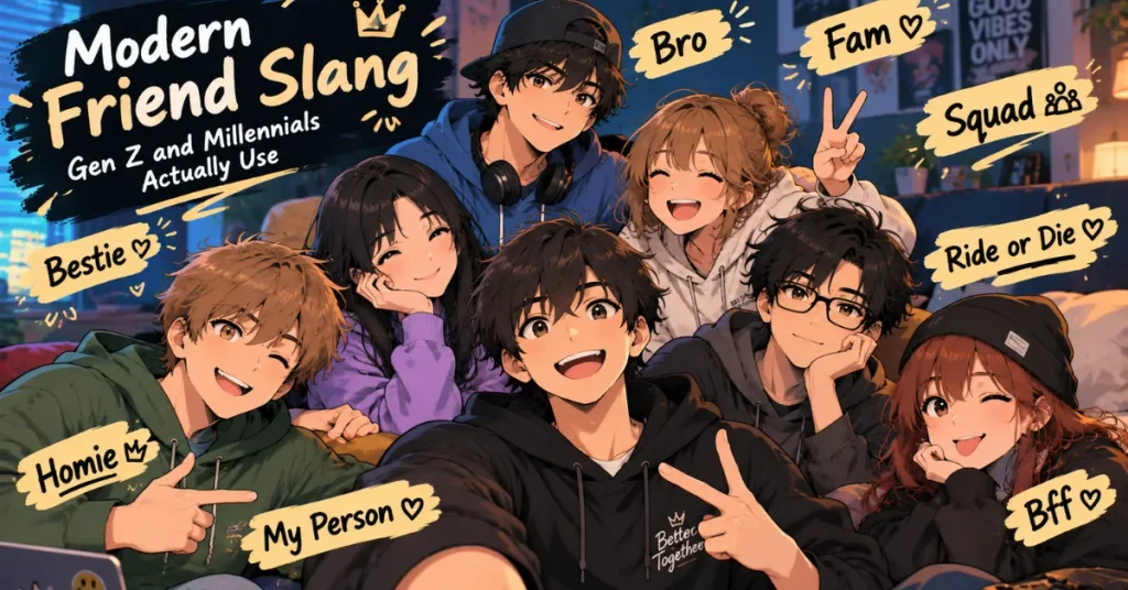 Texting and DM Slang Between Friends