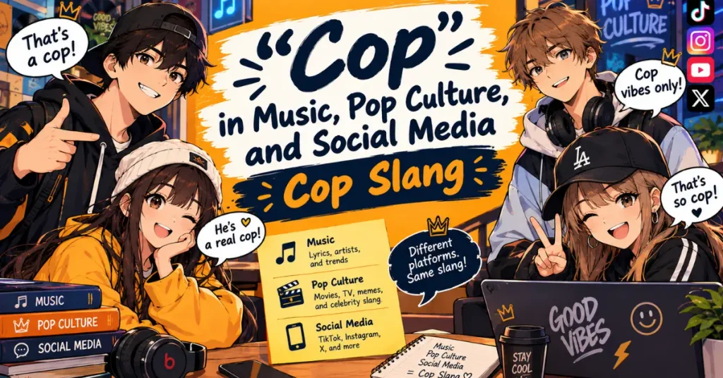 “Cop” in Music, Pop Culture, and Social Media Cop Slang