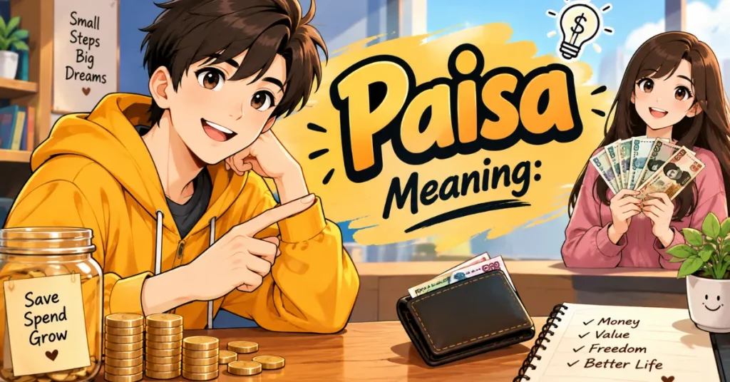 Paisa Meaning: