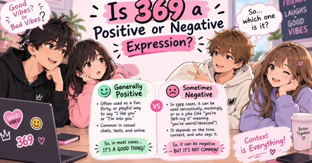 Is 369 a Positive or Negative Expression?