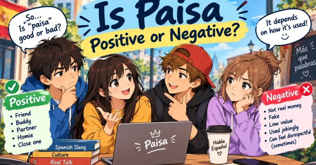 Is Paisa Positive or Negative?