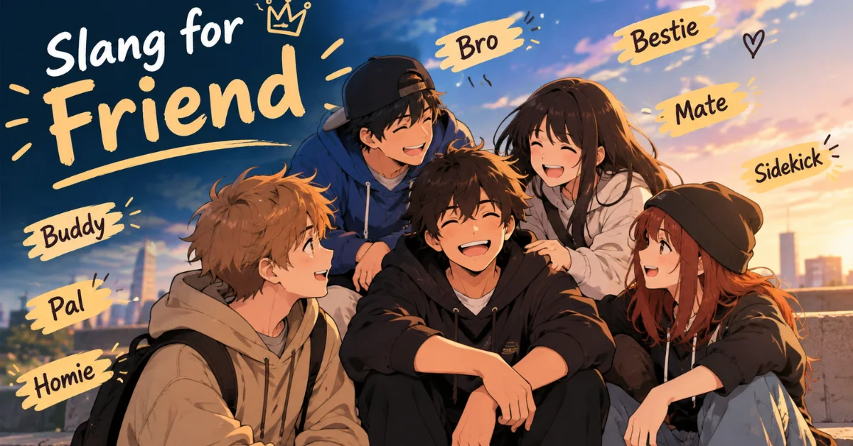 Slang for Friend