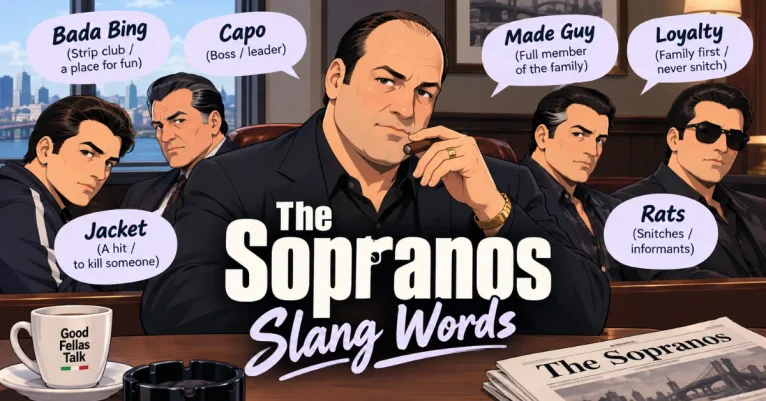 Sopranos slang words