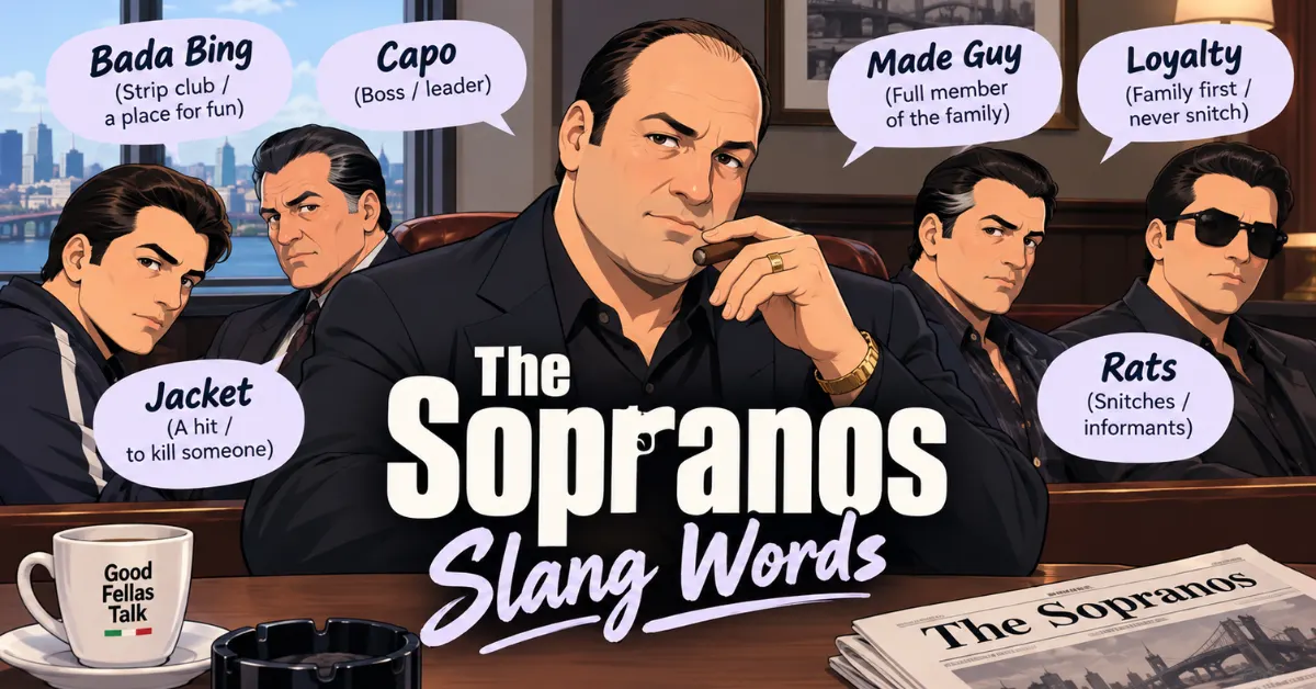 Sopranos slang words