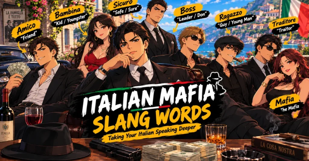 Italian Mafia Slang Words: Generational Slang Comparison