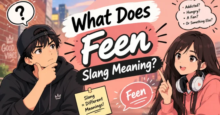 What Does Feen Slang Meaning