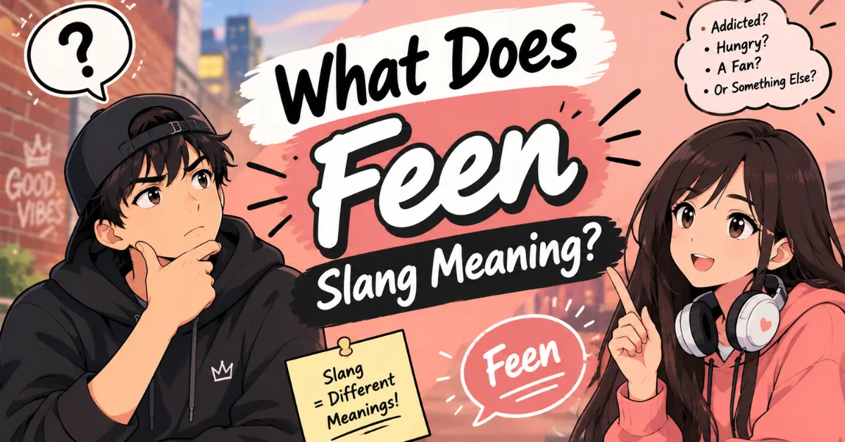 What Does Feen Slang Meaning