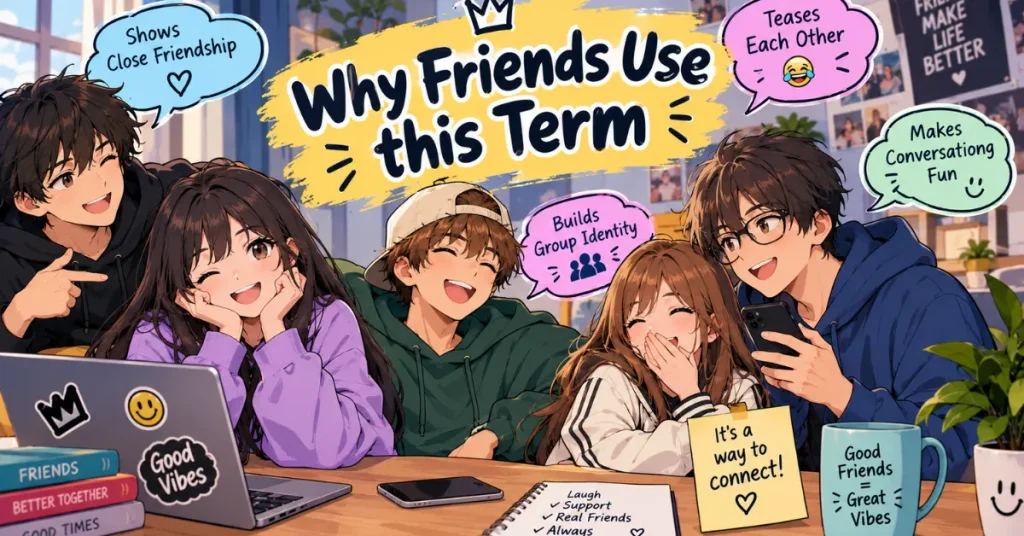 Why Friends Use this Term