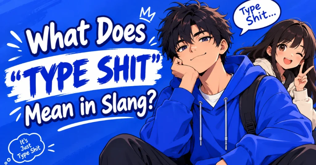 How Is "Type Shit" Used on TikTok and Social Media?