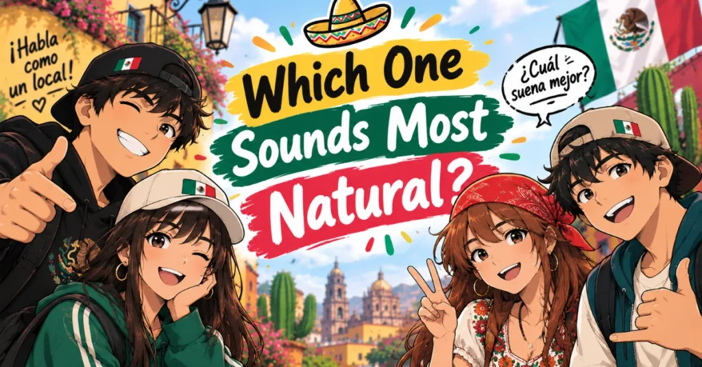 Mexican Slang for Homie: Which One Sounds Most Natural?