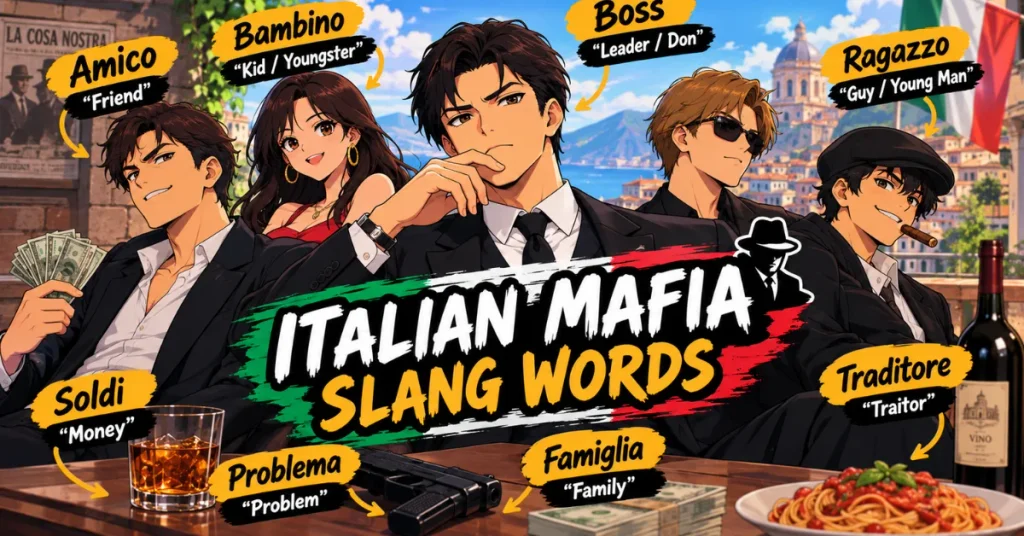 Italian Mafia Slang Words: A Quick Note on Where This Language Comes From
