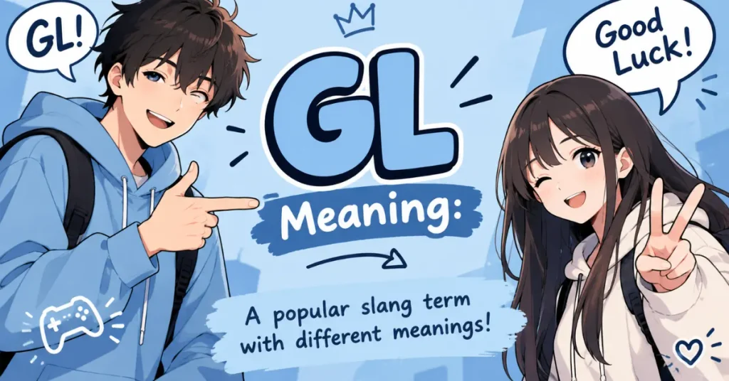 Is GL Slang, an Acronym, or an Abbreviation?