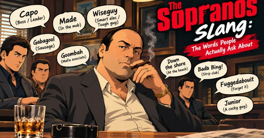 Sopranos Slang: Why This Slang Even Exists