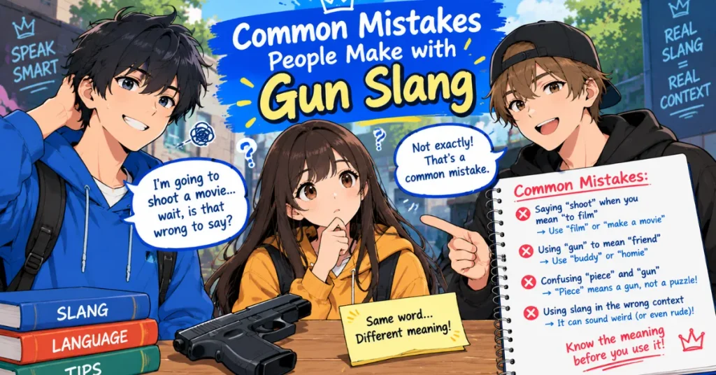 Common Mistakes People Make with Gun Slang