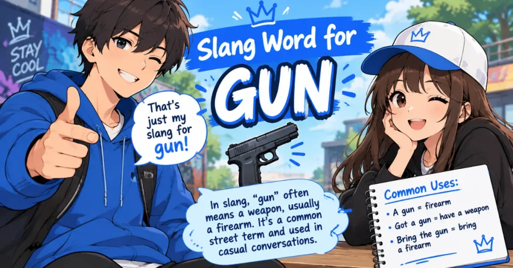 Common Slang Words for Gun