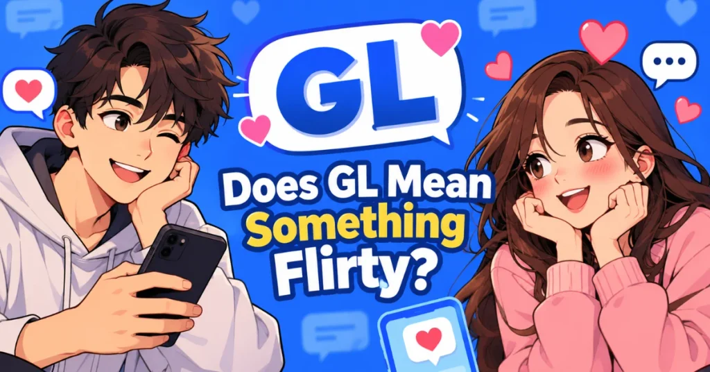 Does GL Mean Something Flirty?
