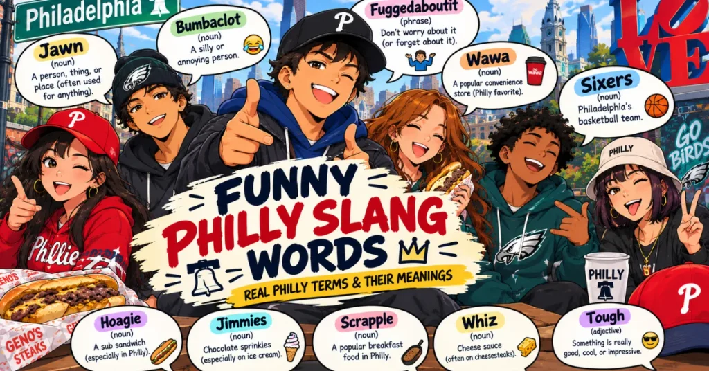 funny philly slang words