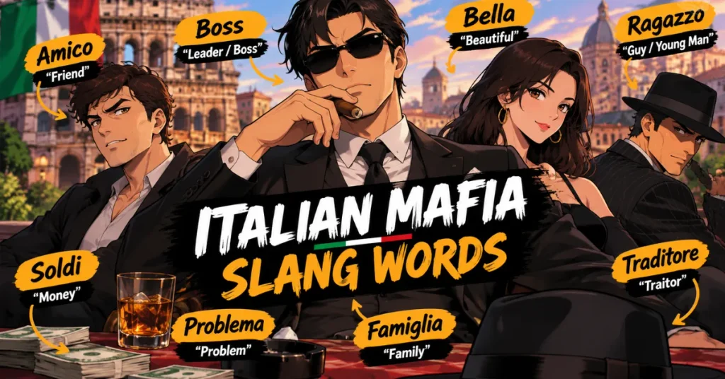 Italian Mafia Slang Words