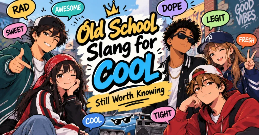 Old School Slang for Cool Still Worth Knowing