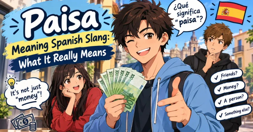 Paisa Meaning Spanish Slang
