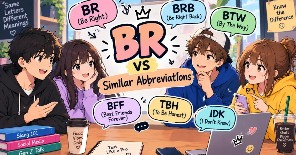 BR vs Similar Abbreviations
