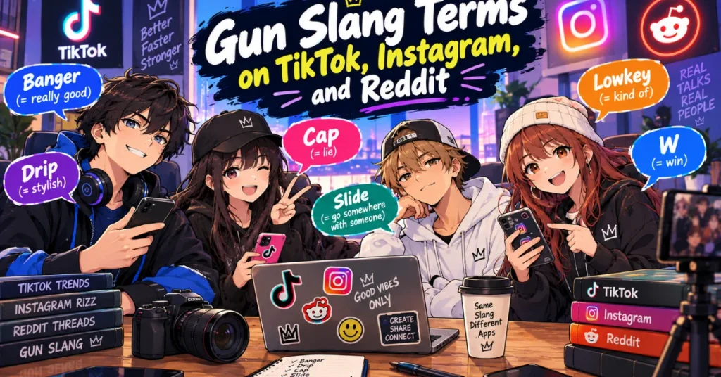 Gun Slang Terms on TikTok, Instagram, and Reddit