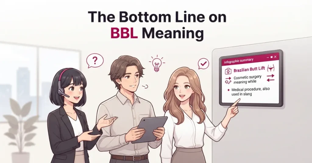 The Bottom Line on BBL Meaning