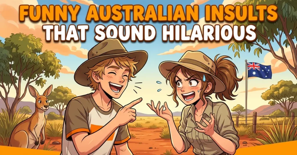 Funny Australian Insults That Sound Hilarious