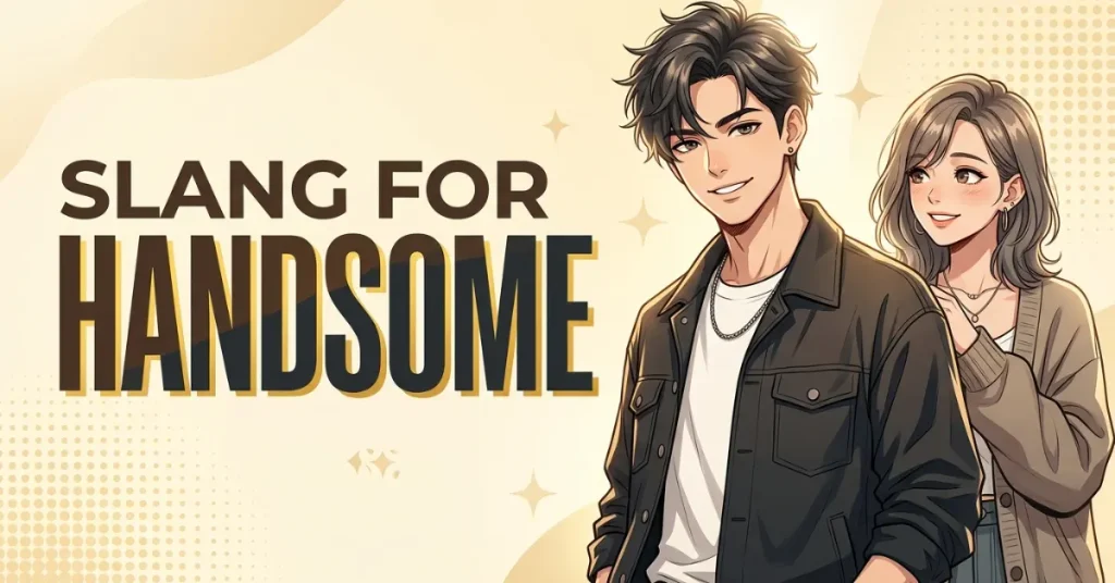 Slang for Handsome