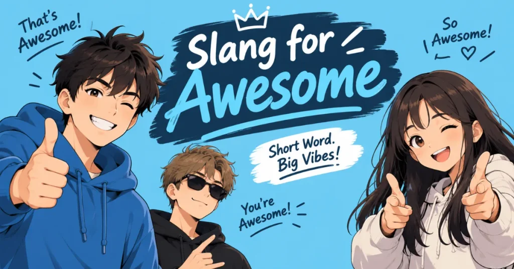 Slang for Awesome Gen Z