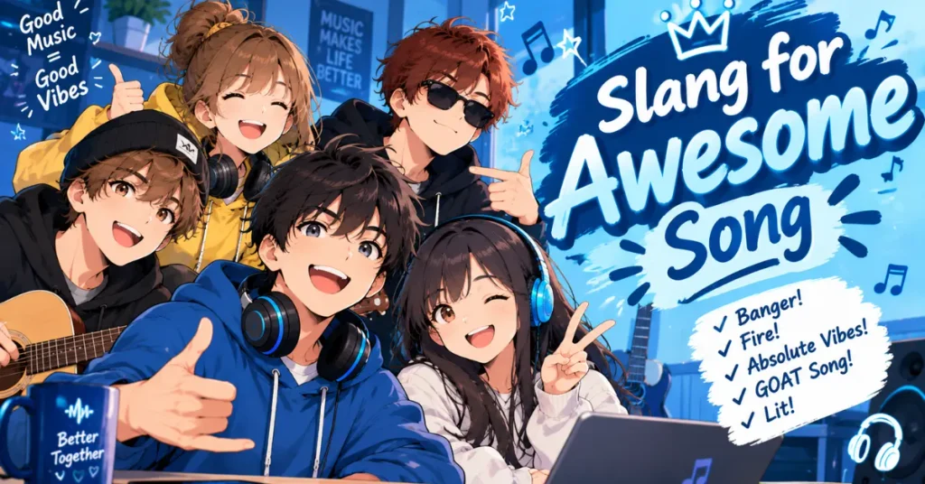 Slang for Awesome Song