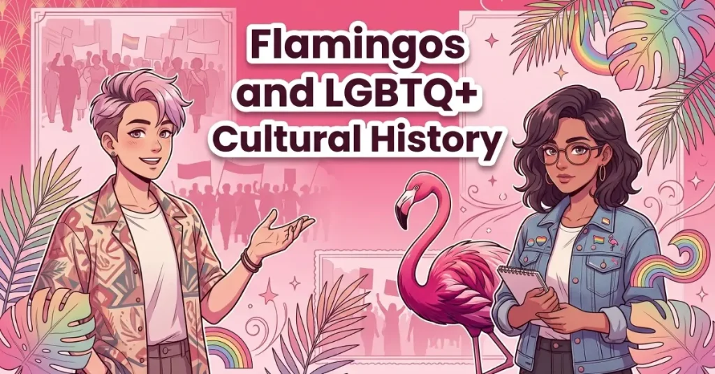 Flamingos and LGBTQ+ cultural history