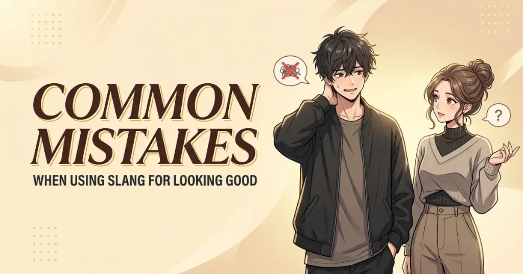 Common Mistakes When Using Slang for Looking Good