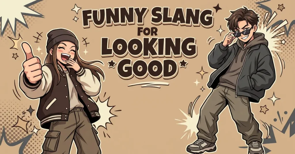 Funny Slang for Looking Good