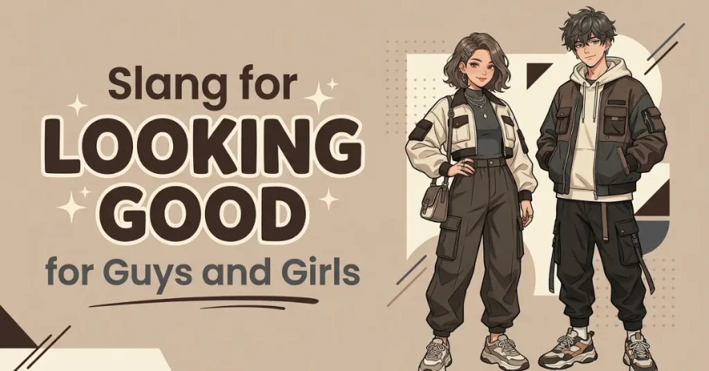 Slang for Looking Good for Guys and Girls