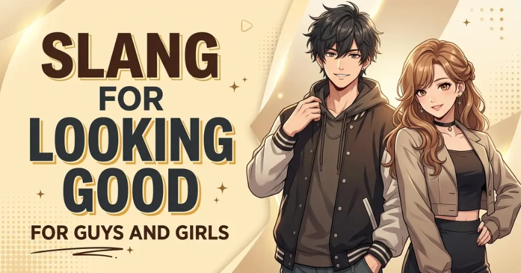 Slang for Looking Good for Guys and Girls
