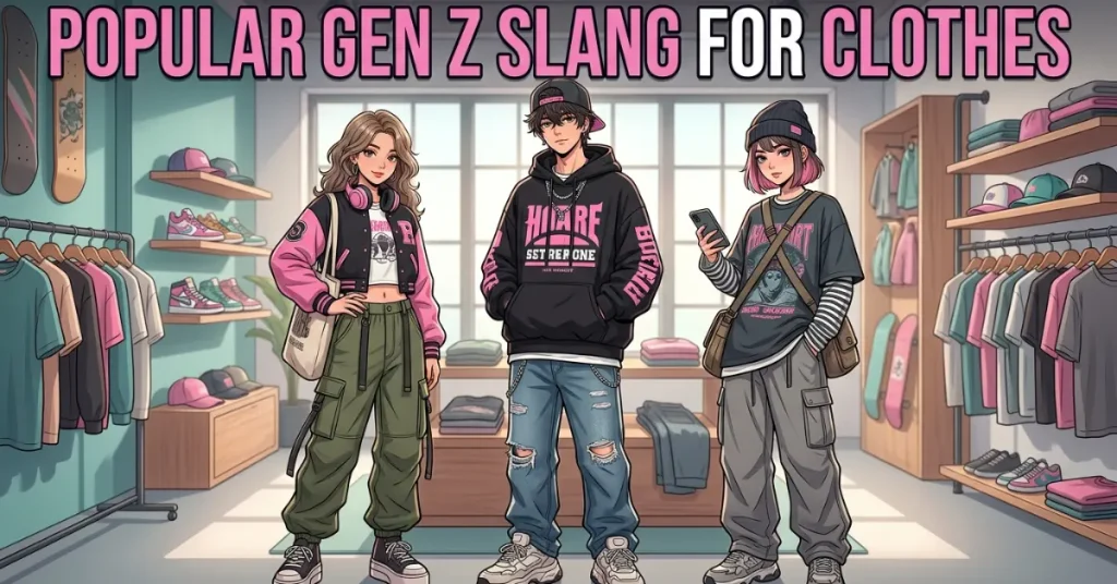 Popular Gen Z Slang for Clothes