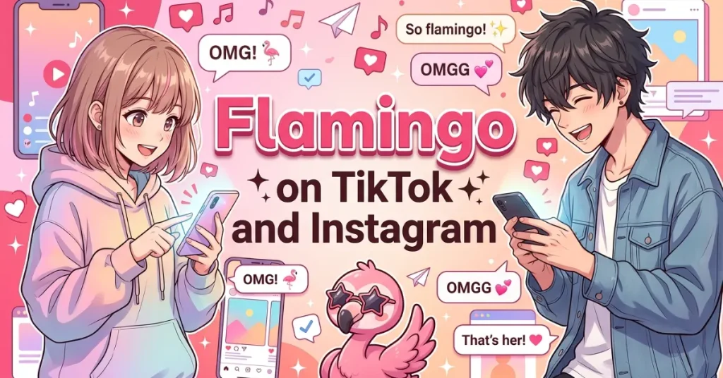 Flamingo on TikTok and Instagram